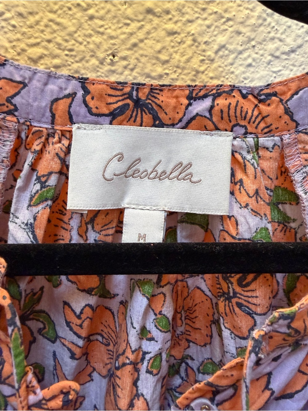 $228 MSRP Cleobella Jaclyn Mini Dress in Asilah Print Medium, will fit Large - Picture 4 of 9
